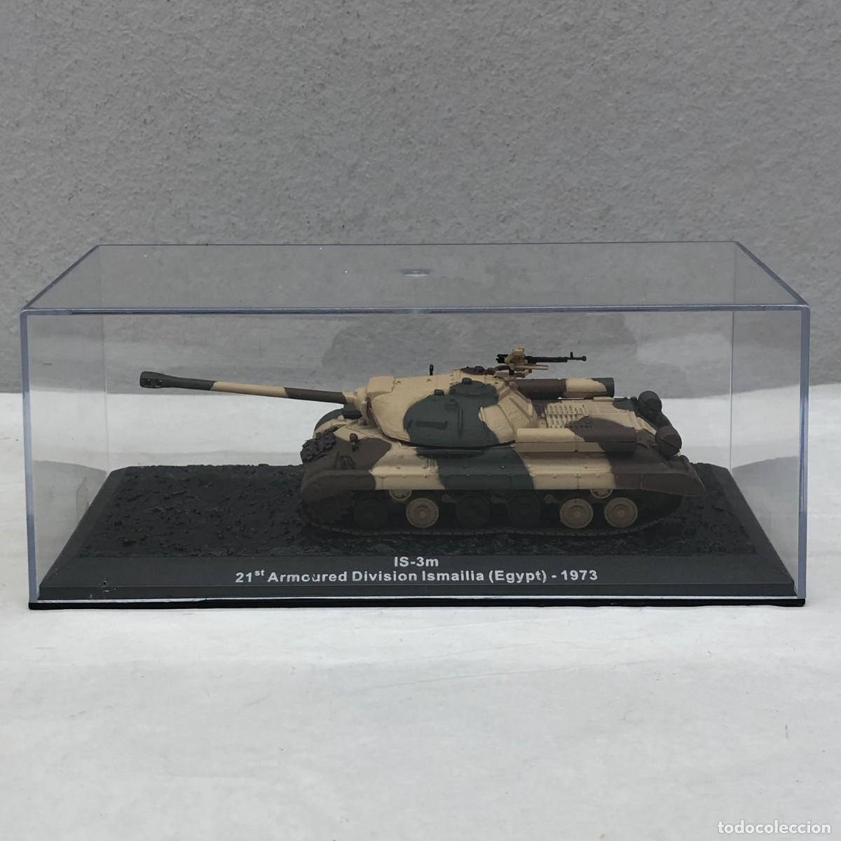 Maquetas: TANQUE EN MINIATURA - MAQUETA MILITAR - IS-3M - 21ST ARMOURED DIVISION ISMAILIA (EGYPT) - 1973 / 888