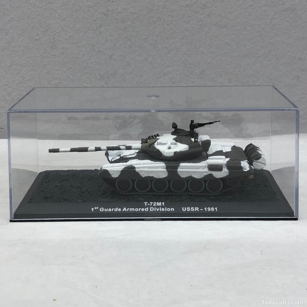 Maquetas: TANQUE EN MINIATURA - MAQUETA MILITAR - T-72M1 - 1ST GUARDS ARMORED DIVISION - USSR - 1981 / 893