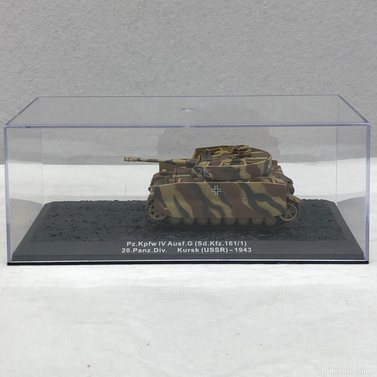 Maquetas: TANQUE EN MINIATURA - PZ.KPFW IV AUSF.G (SD.KFZ.161/1) - 20.PANZ.DIV. - KURSK (USSR) - 1943 / 902