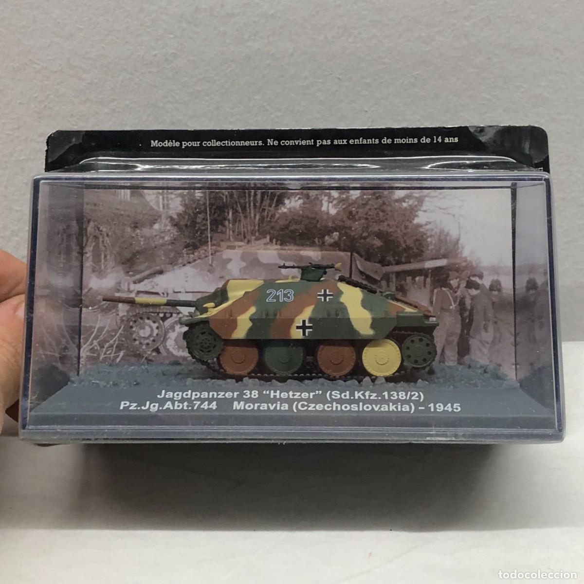 Maquetas: TANQUE EN MINIATURA - JAGDPANZER 38 &rdquo;HETZER&rdquo; (SD.KFZ. 138/2) - MORAVIA (CZECHOSLOVAKIA) - 1945 / 938