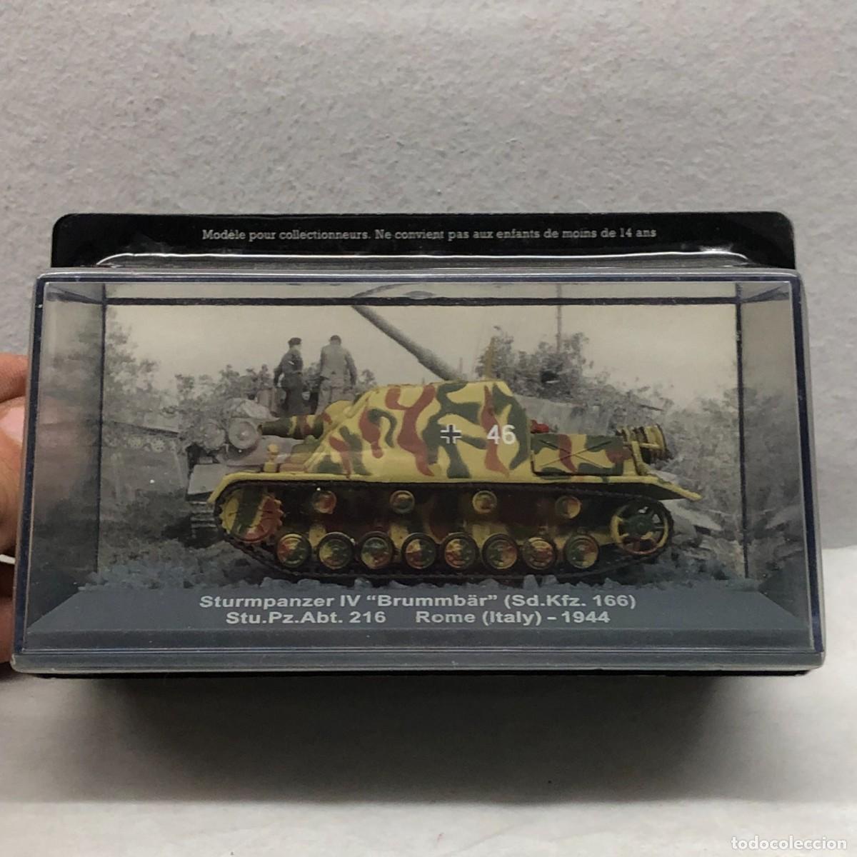 Maquetas: TANQUE EN MINIATURA - STURMPANZER IV &rdquo;BRUMMB&Auml;R&rdquo; (SD.KFZ. 166) - ROME (ITALY) - 1944 / 941