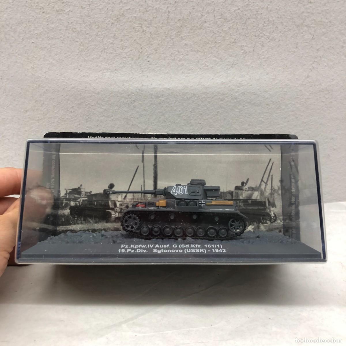 Maquetas: TANQUE EN MINIATURA - PZ.KPFW.IV AUSF. G (SD.KFZ. 161/1) - 19.PZ.DIV. - SGFONOVO (USSR) - 1942 / 942