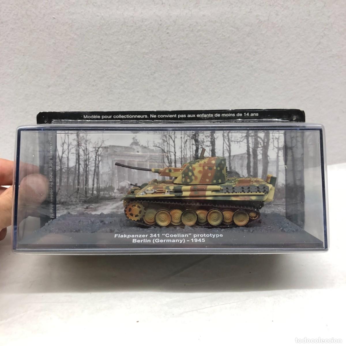 Maquetas: TANQUE EN MINIATURA - FLAKPANZER 341 &rdquo;COELIAN&rdquo; PROTOTYPE - BERLIN (GERMANY) - 1945 / 944