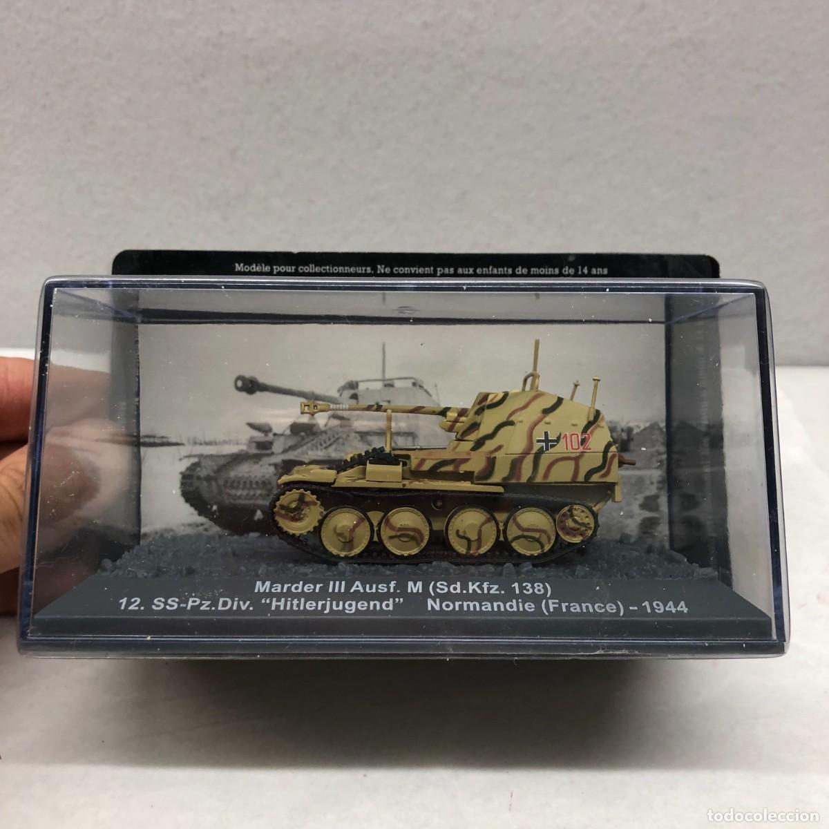 Maquetas: TANQUE EN MINIATURA - MARDER III AUSF. M (SD.KFZ. 138) - NORMANDIE (FRANCE) - 1944 / 946
