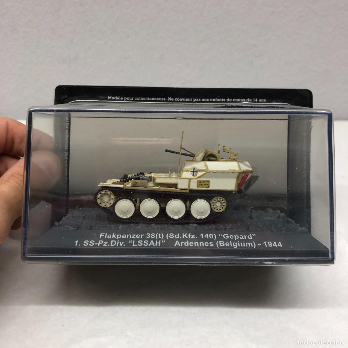 Maquetas: TANQUE EN MINIATURA - FLAKPANZER 38(T) (SD.KFZ. 140) &rdquo;GEPARD&rdquo; - ARDENNES (BELGIUM) - 1944 / 947