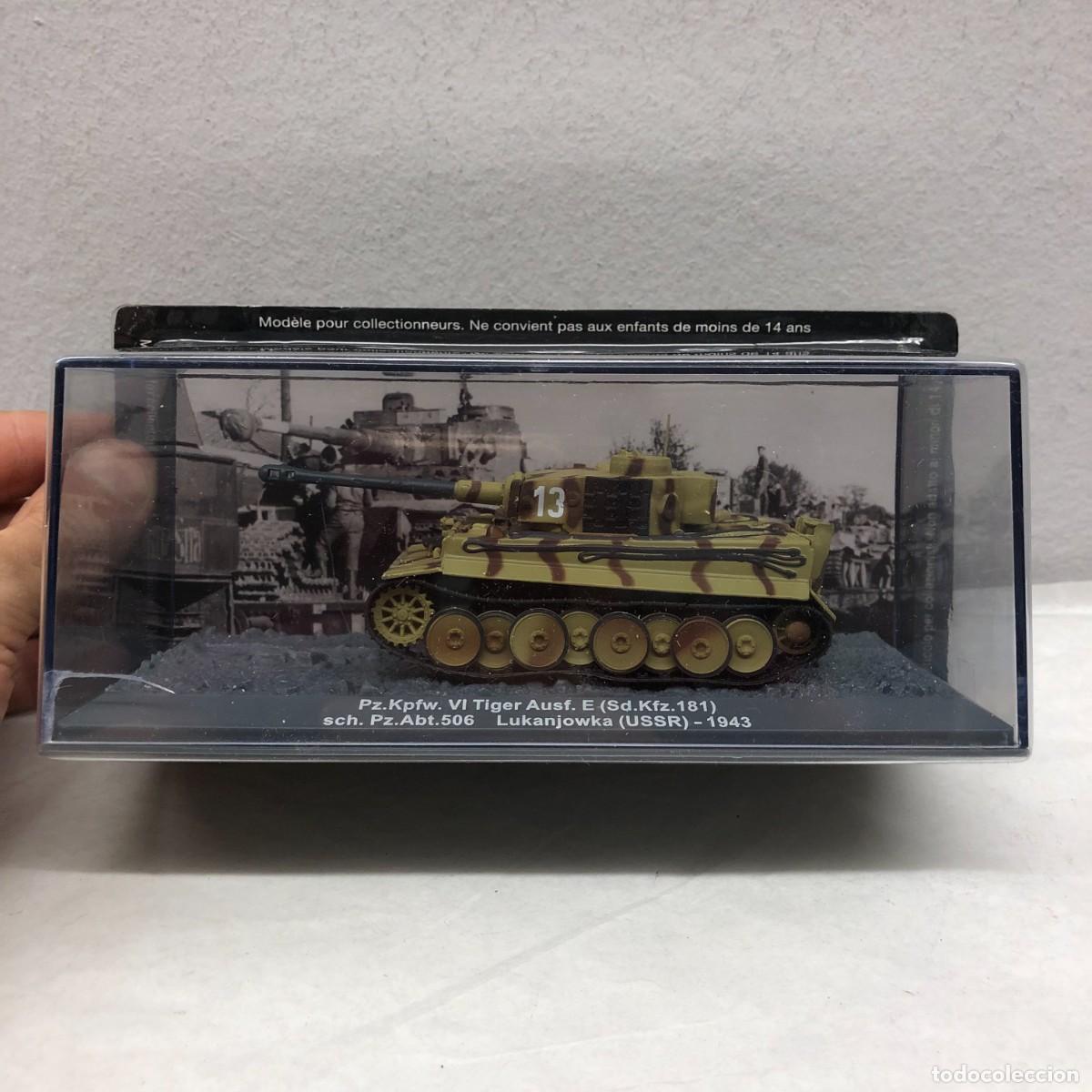 Maquetas: TANQUE EN MINIATURA - PZ-KPFW. VI TIGER AUSF. E (SD. KFZ. 181) - SCH. PZ.ABT.506 - USSR - 1943 / 948