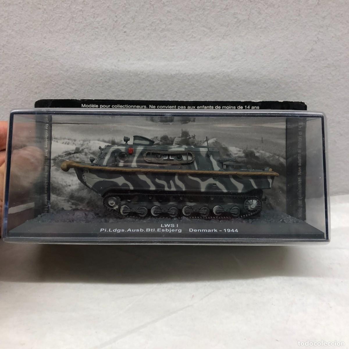 Maquetas: TANQUE EN MINIATURA - LWS I - PI. LDGS. AUSB. BTL. ESBJERG - DENMARK - 1944 / 949