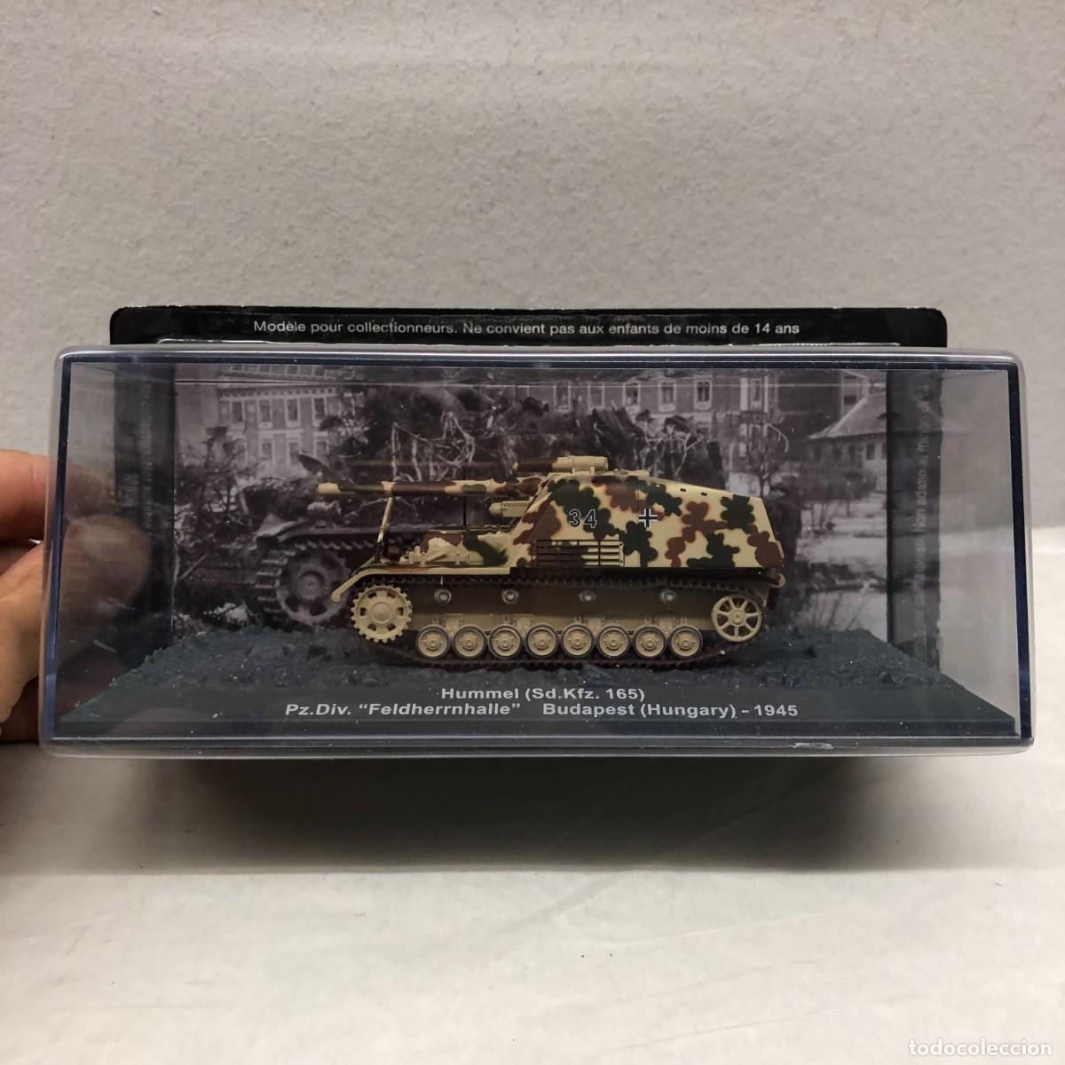 Maquetas: TANQUE EN MINIATURA - HUMMEL (SD.KFZ. 165) - PZ.DIV. &rdquo;FELDHERRNHALLE&rdquo; - HUNGARY - 1945 / 950