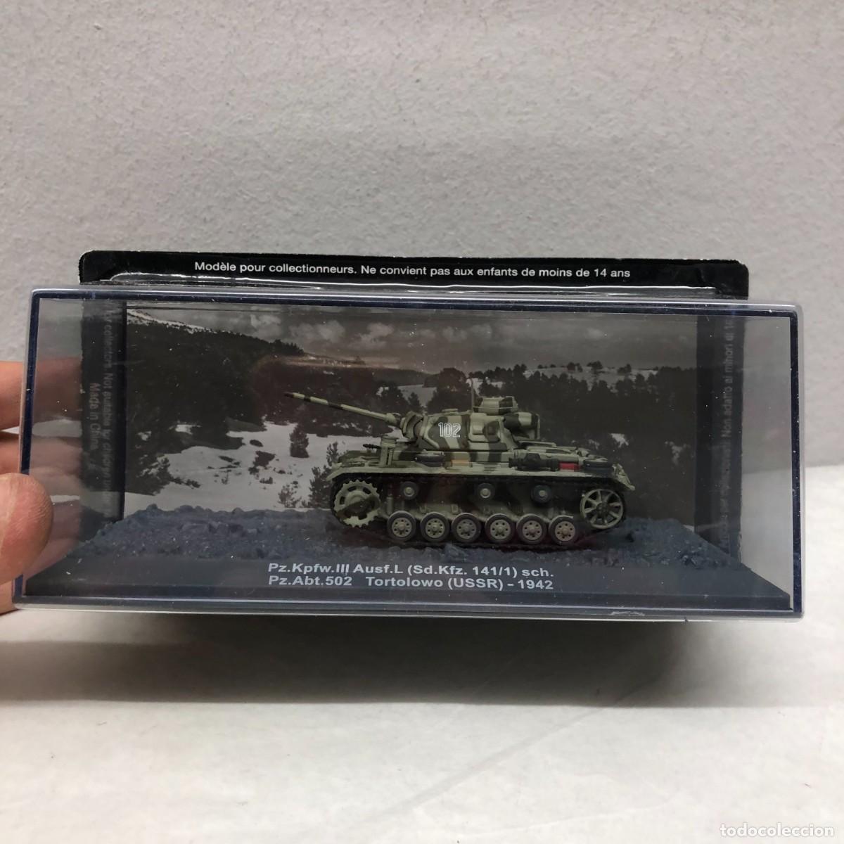 Maquetas: TANQUE EN MINIATURA - PZ.KPFW. III AUSF.L (SD.KFZ. 141/1) SCH. - PZ.ABT.502 - USSR - 1942 / 952