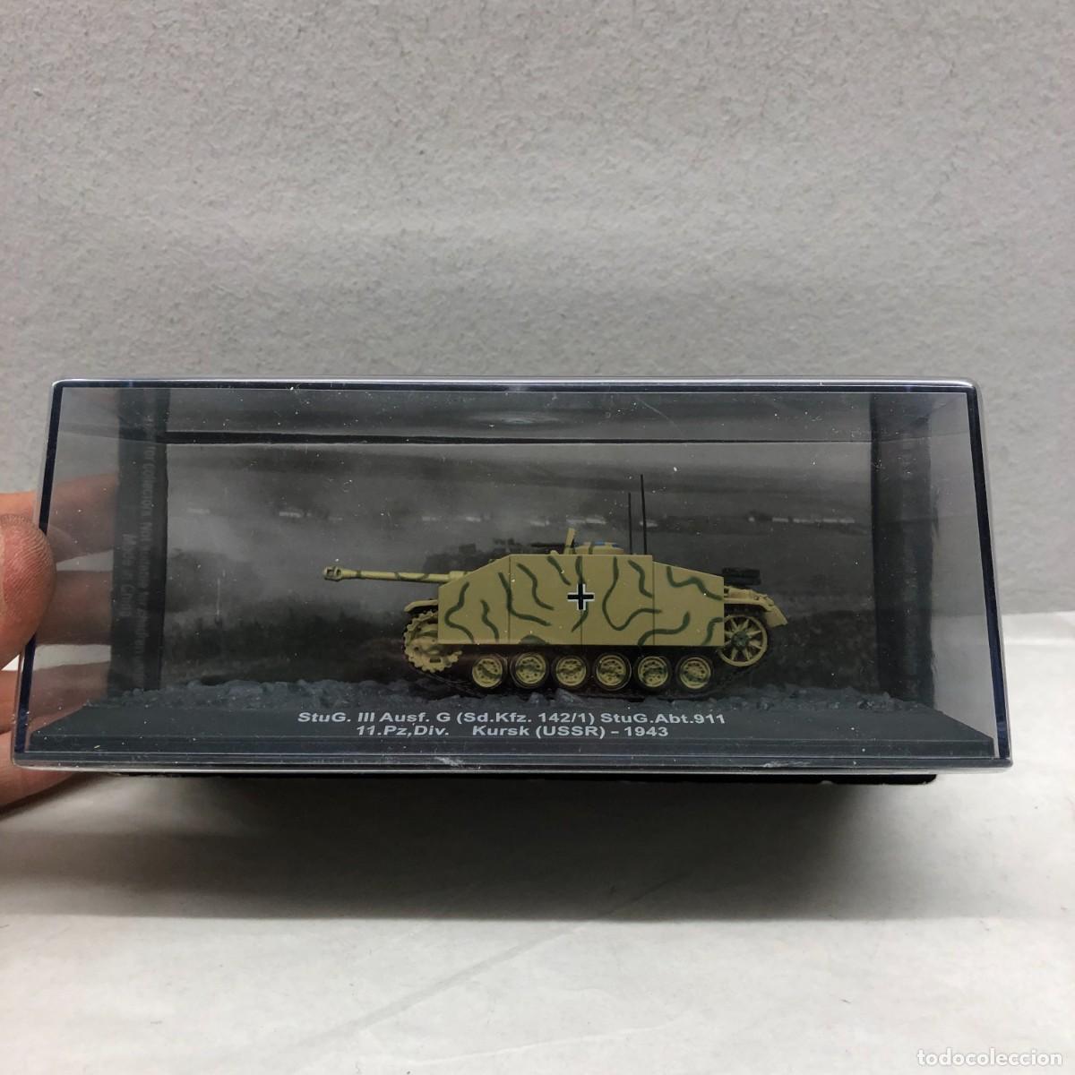 Maquetas: TANQUE EN MINIATURA - STUG. III AUSF. G (SD.KFZ. 142/1) STUG.ABT.911 - KURSK (USSR) - 1943 / 954