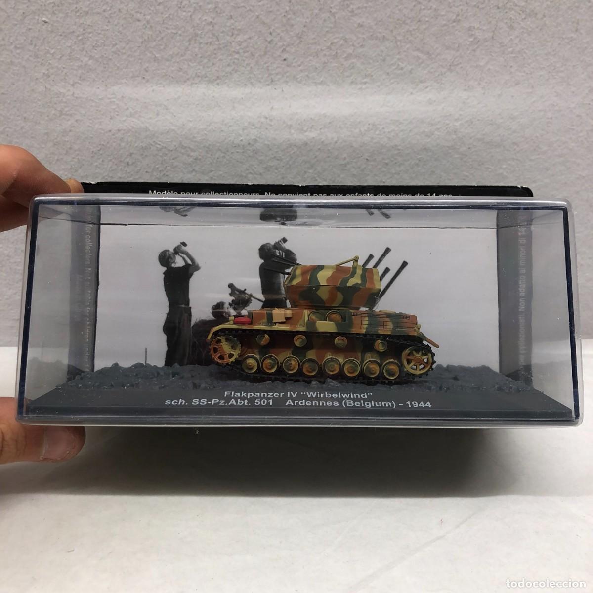 Maquetas: TANQUE EN MINIATURA - FLAKPANZER IV &rdquo;WIRBELWIND&rdquo; - SCH. SS.PZ.ABT. 501 - BELGIUM - 1944 / 956