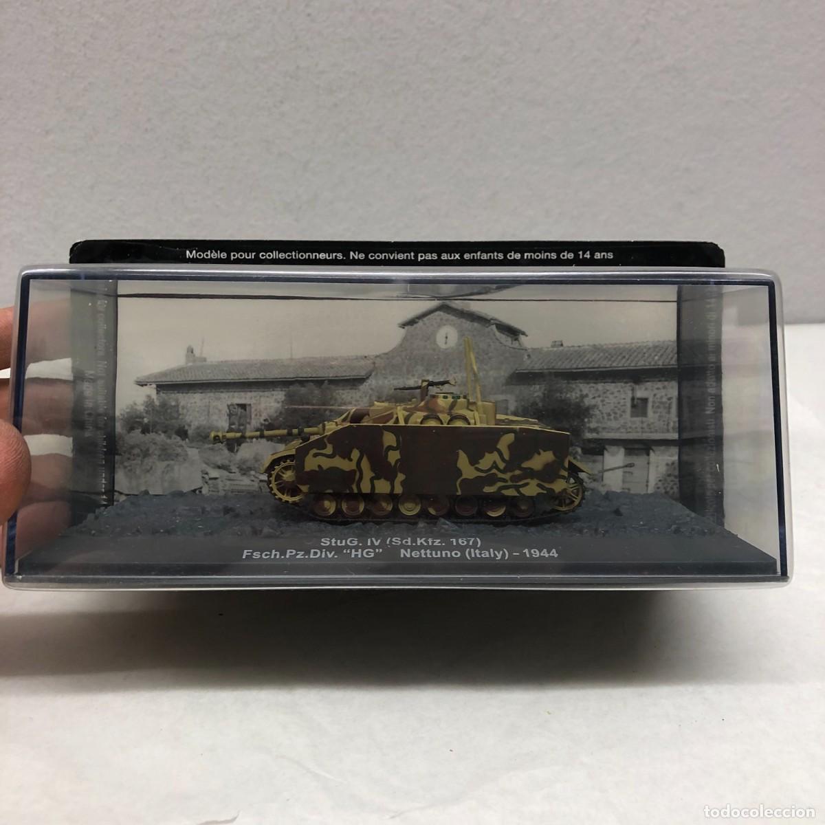 Maquetas: TANQUE EN MINIATURA - STUG. IV (SD.KFZ. 167) - FSCH.PZ.DIV. &rdquo;HG&rdquo; - NETTUNO (ITALY) - 1944 / 957