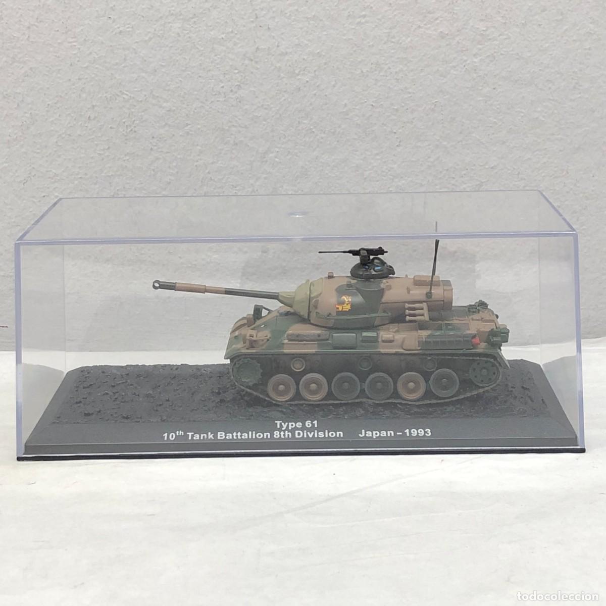 Maquetas: TANQUE EN MINIATURA - TYPE 61 - 10TH TANK BATTALION 8TH DIVISION - JAPAN - 1993 / 972