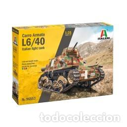 Maquetas: Maqueta Italeri Tanque Carro Armato L6/40 -E Escala 1:35