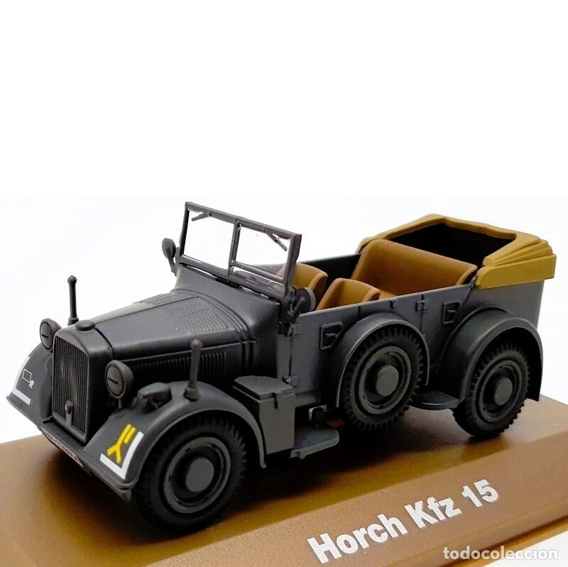 Maquetas: VEH&Iacute;CULOS MILITARES ATLAS EDICIONES ESCALA 1:43 AE-6690-029 HORCH Kfz.15 COCHE PERSONAL. CON CAJA