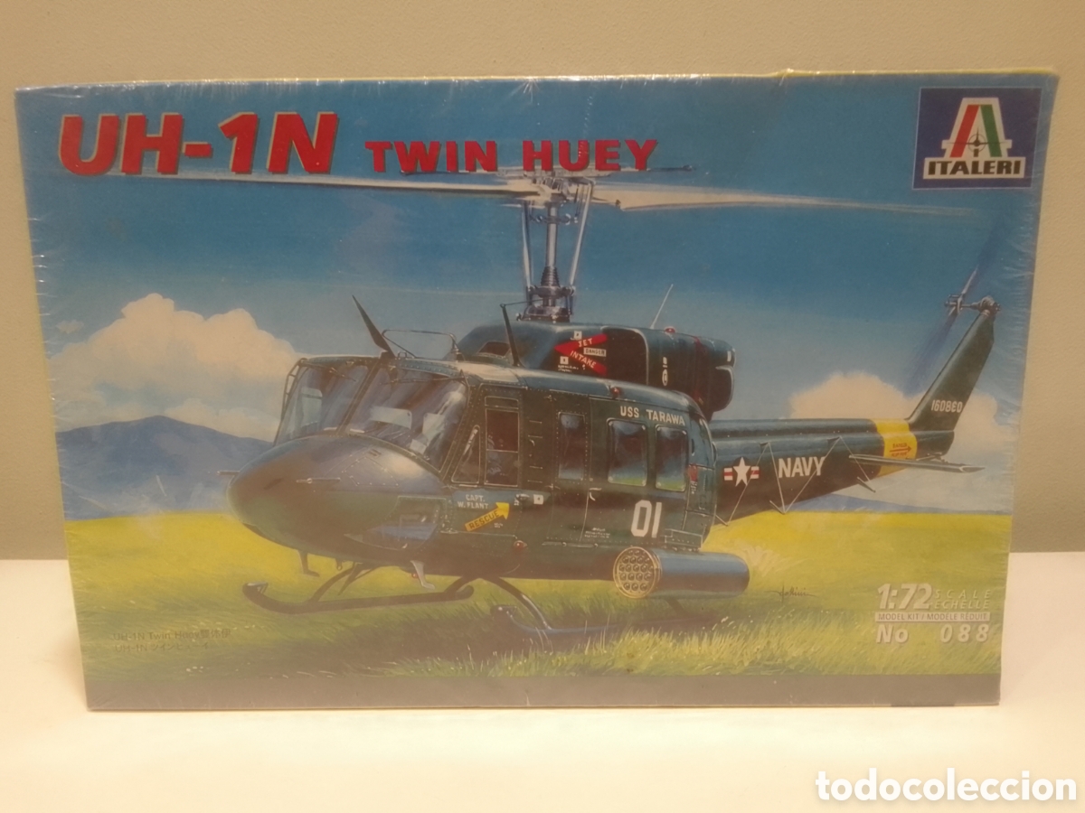 Maquetas: Maqueta helic&oacute;ptero UH - 1 N TWIN HUEY.