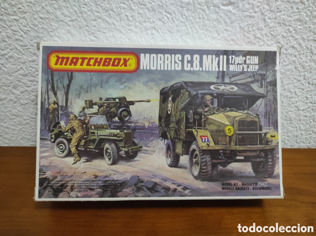 Maquetas: Matchbox 1/76 Morris C.8.Mk II