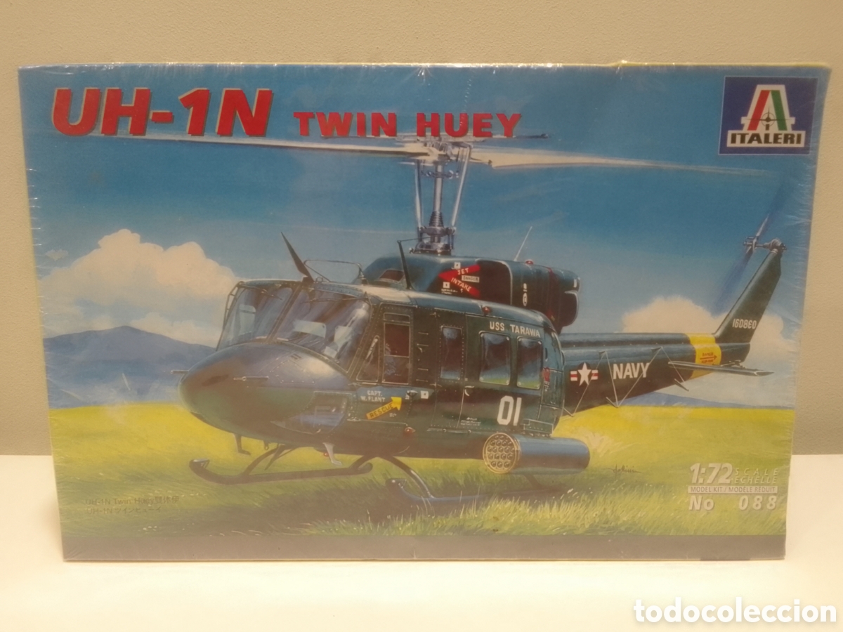 Maquetas: Maqueta helic&oacute;ptero UH - 1 N TWIN HUEY.
