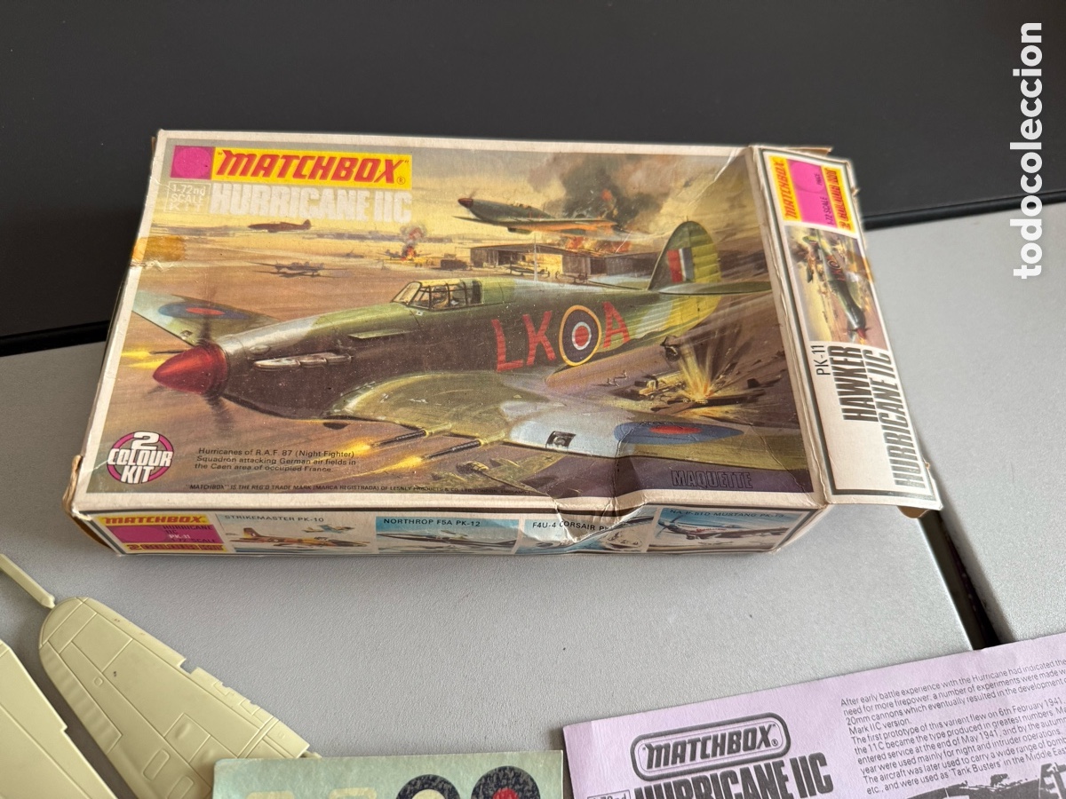 Maquetas: MATCHBOX. HURRICANE IIC - Foto 2
