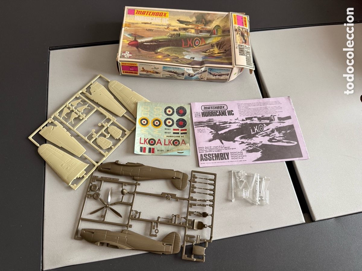 Maquetas: MATCHBOX. HURRICANE IIC - Foto 1