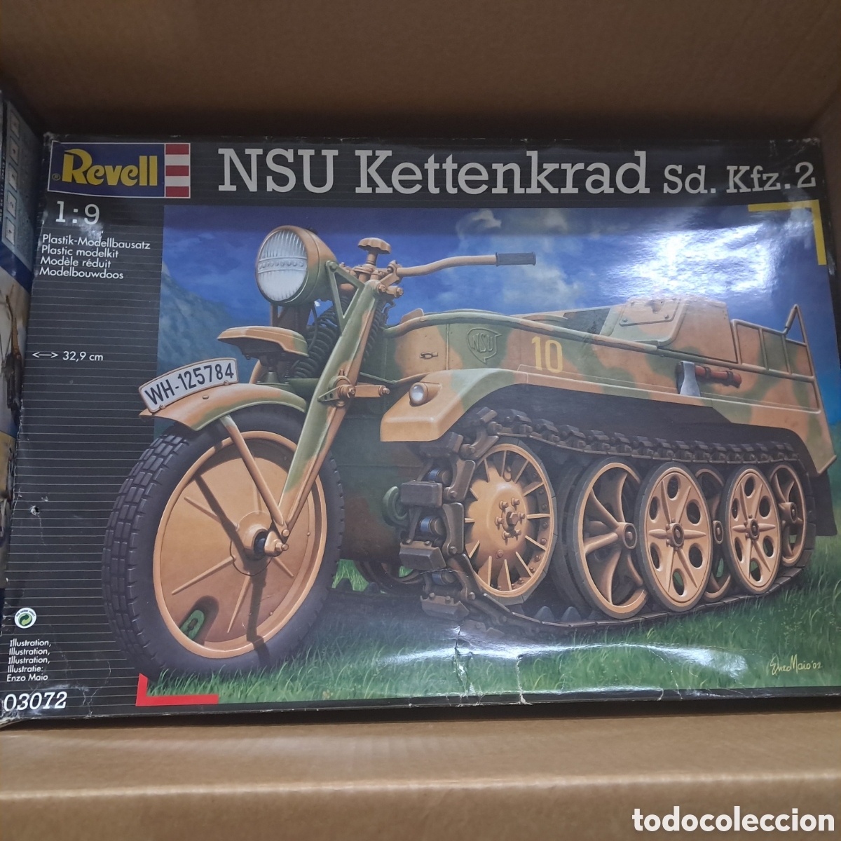 Maquetas: Maqueta Revell 1/6 NSU KETTENKRAD