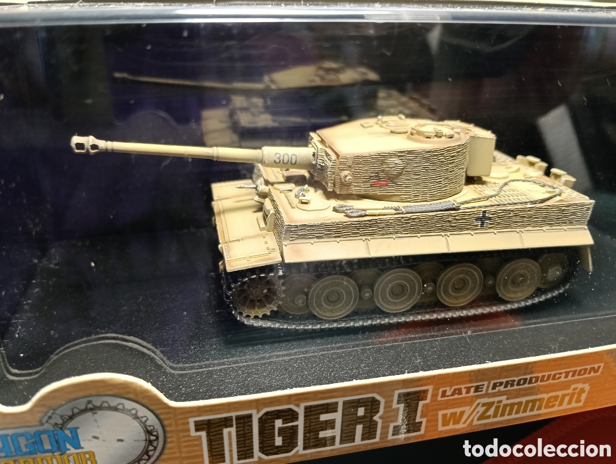 Maquetas: Dragon Armor 60022 - Tiger I Late Production with Zimmerit