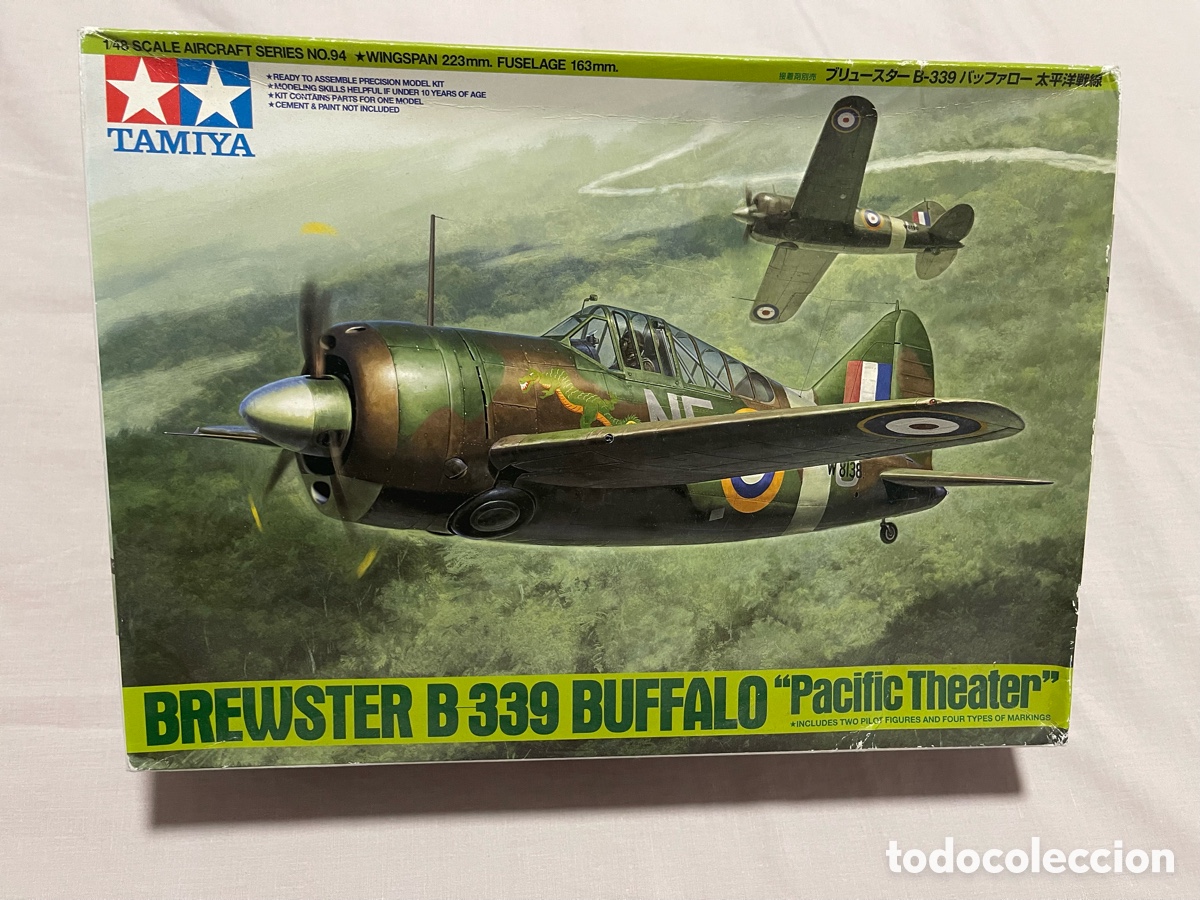 Maquetas: Brewster B-339 Buffalo Pacific Theater 1:48 TAMIYA maqueta avi&oacute;n