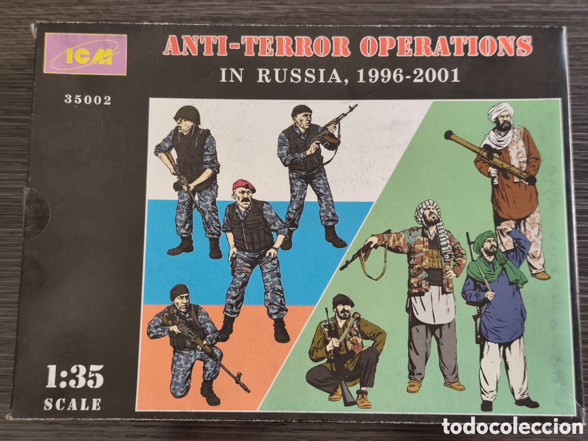 Maquetas: Anti terror operations Russia Afganist&aacute;n 1996 2001 ICM 1/35