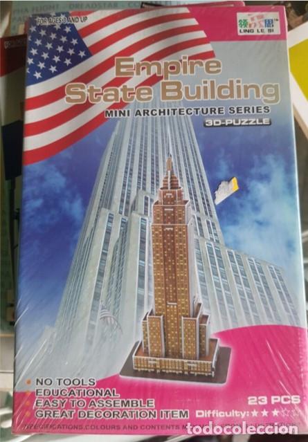 Maquetas: Empire State Building, juguete montable en cart&oacute;n