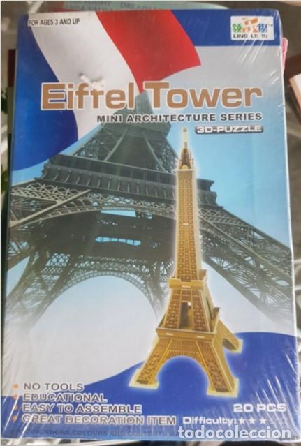 Maquetas: Torre Eiffel, juguete montable en cart&oacute;n - Foto 1