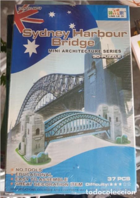 Maquetas: Puente de la Bahia de Sidney, juguete montable en cart&oacute;n