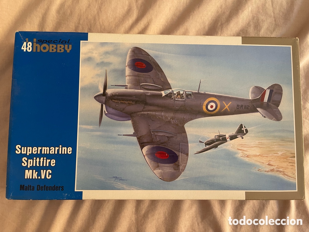 Maquetas: Supermarine SPITFIRE MK.Vc (Malta Defenders) 1:48 SPECIAL HOBBY MAQUETA AVI&Oacute;N