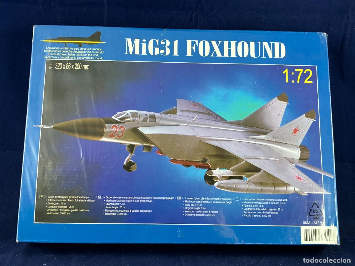 Maquetas: MiG-31 Foxhound Padgett Bros 1:72 08M-M320 Precintado. maqueta para montar