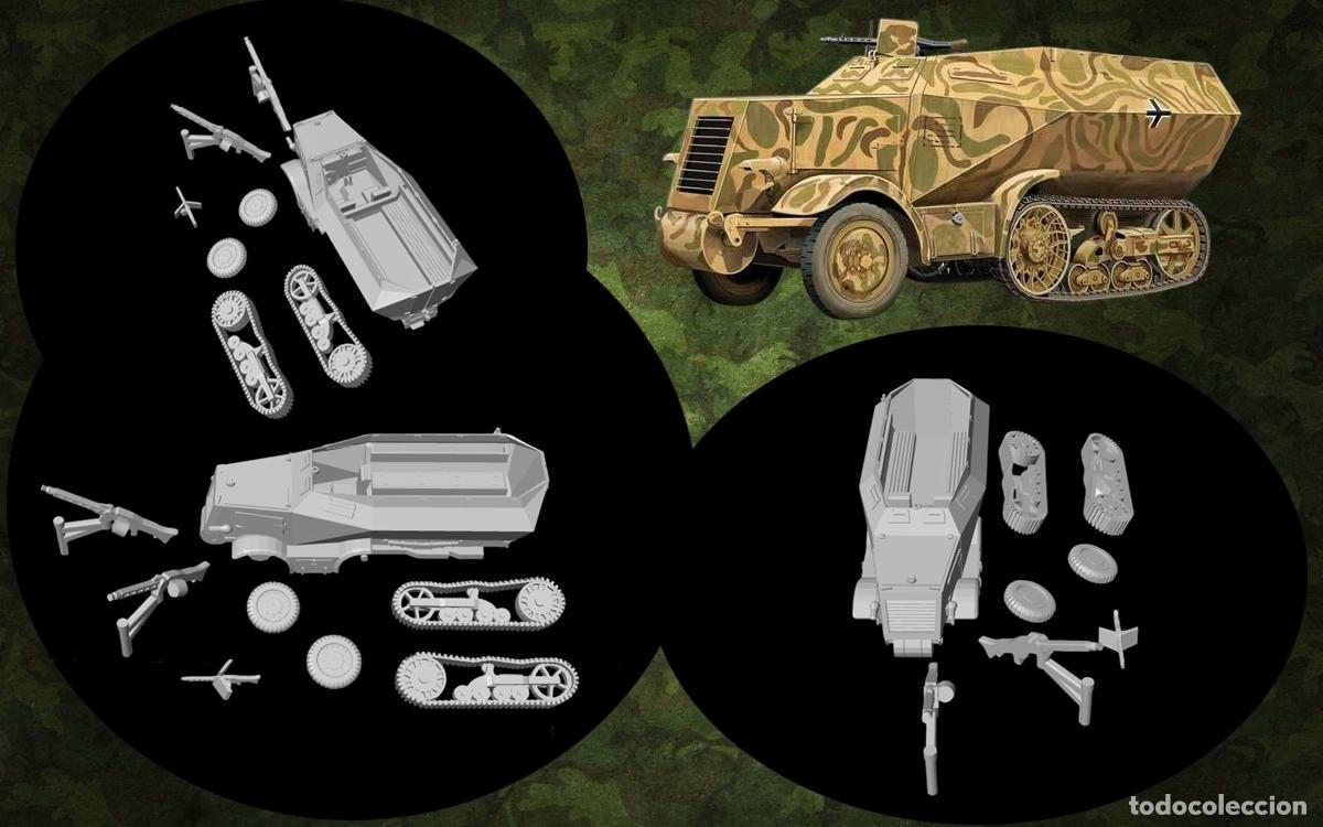 Maquetas: Maqueta para montar y pintar - Veh&iacute;culo militar . UNIC P-107 U-304(f)
