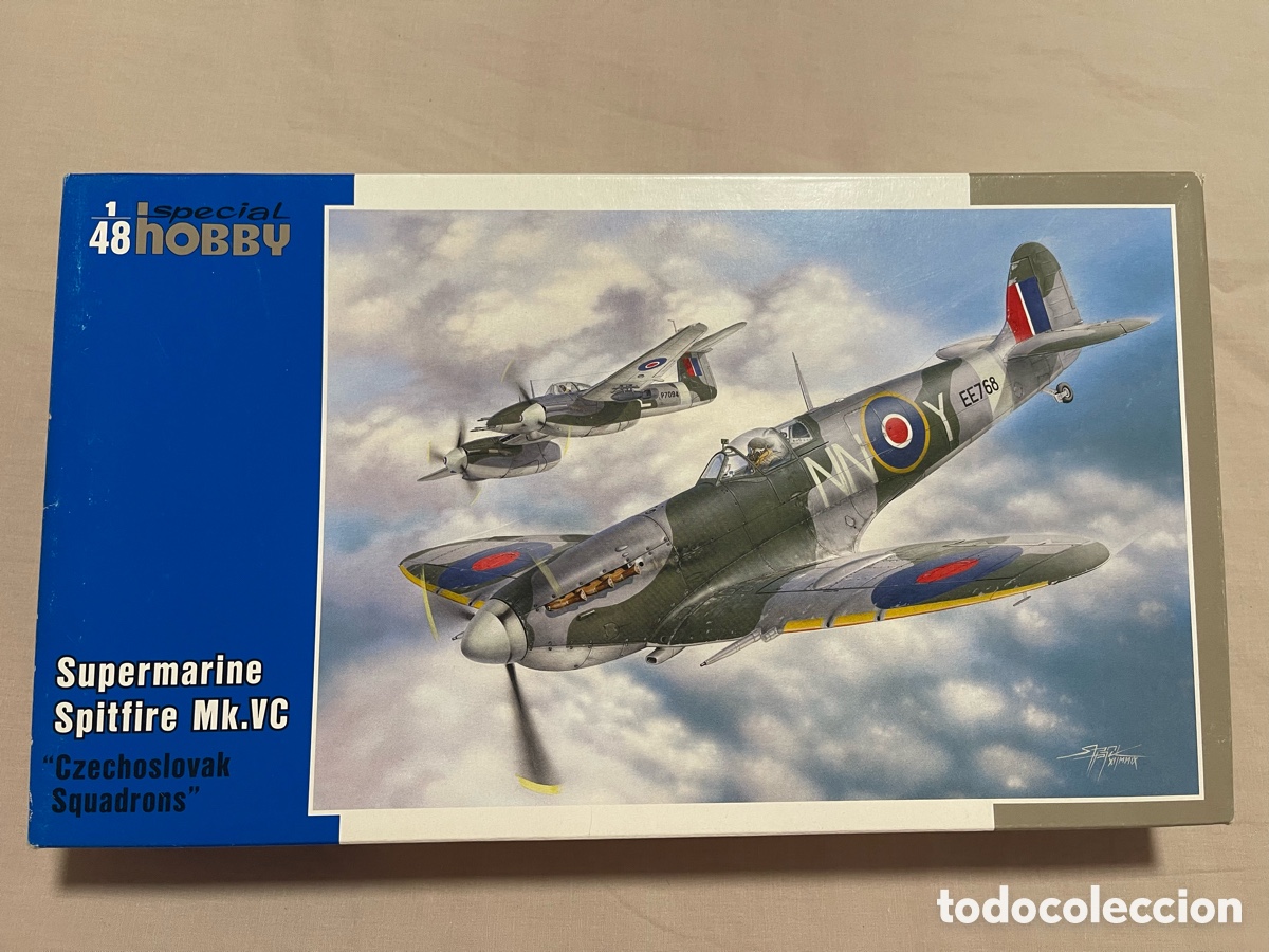 Maquetas: Supermarine SPITFIRE MK.Vc &rdquo;Czechoslovak Squadrons&rdquo; 1:48 SPECIAL HOBBY SH 48091 maqueta avi&oacute;n