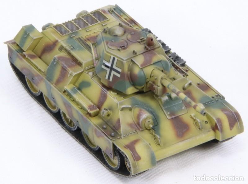 Maquetas: Maqueta carro T-34/76 capturado, 1/72, Dragon Armor ?, pintado y montado