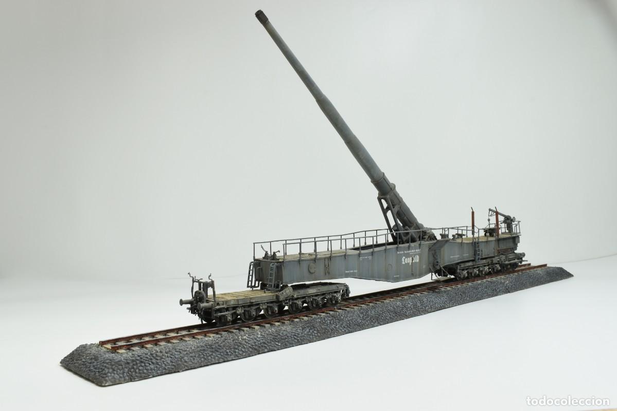 Maquetas: 1/72 Ca&ntilde;&oacute;n ferroviario alem&aacute;n LEOPOLD