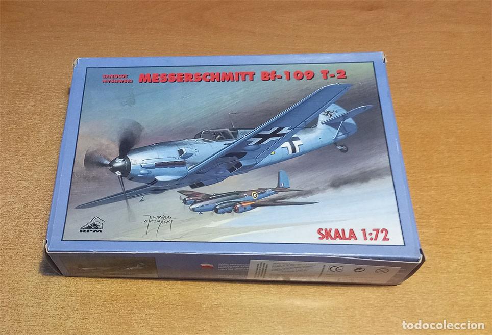 Maquetas: Maqueta del Caza Messerschmitt Bf 109T-2 de RPM a escala 1/72