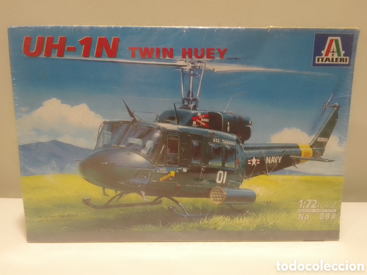 Maquetas: Maqueta helic&oacute;ptero UH - 1 N TWIN HUEY.