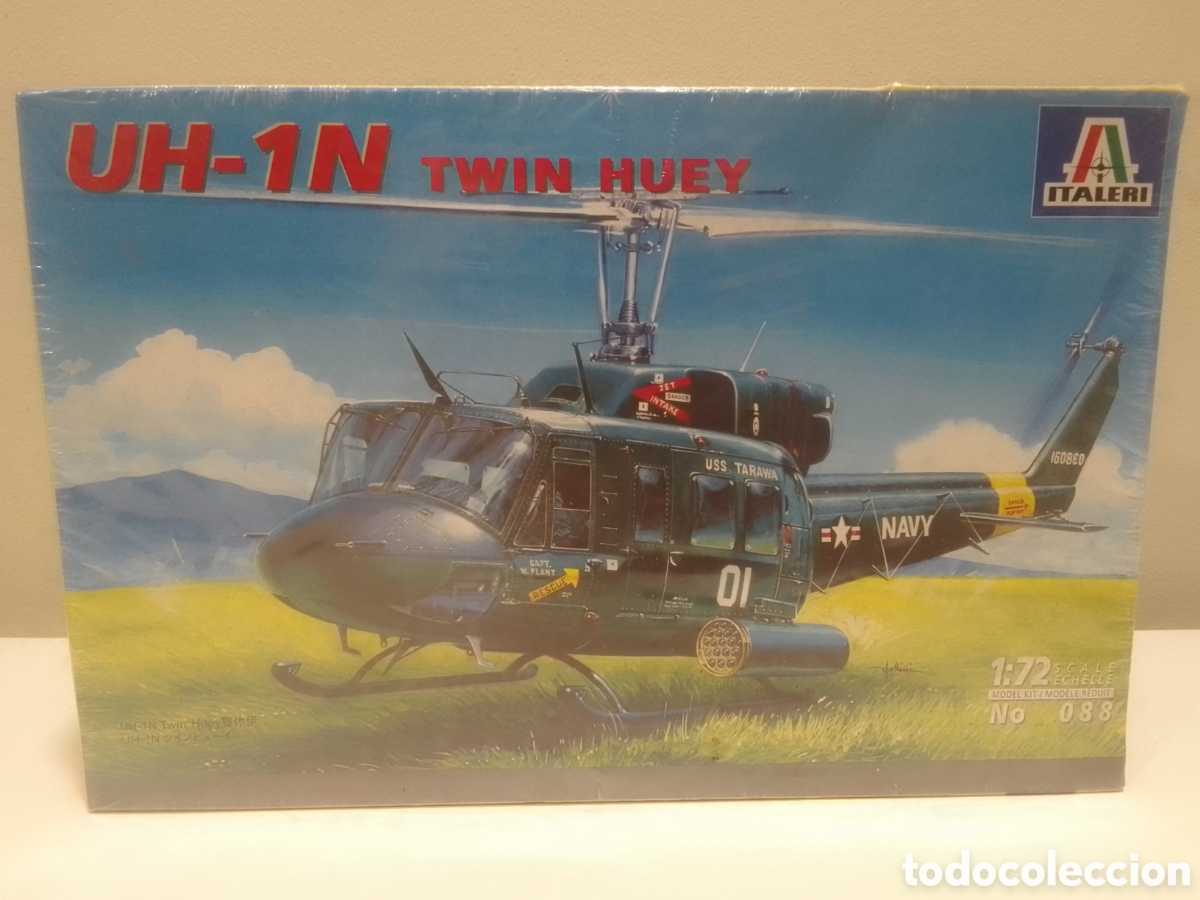 Maquetas: Maqueta helic&oacute;ptero UH 1 - N TWIN HUEY.