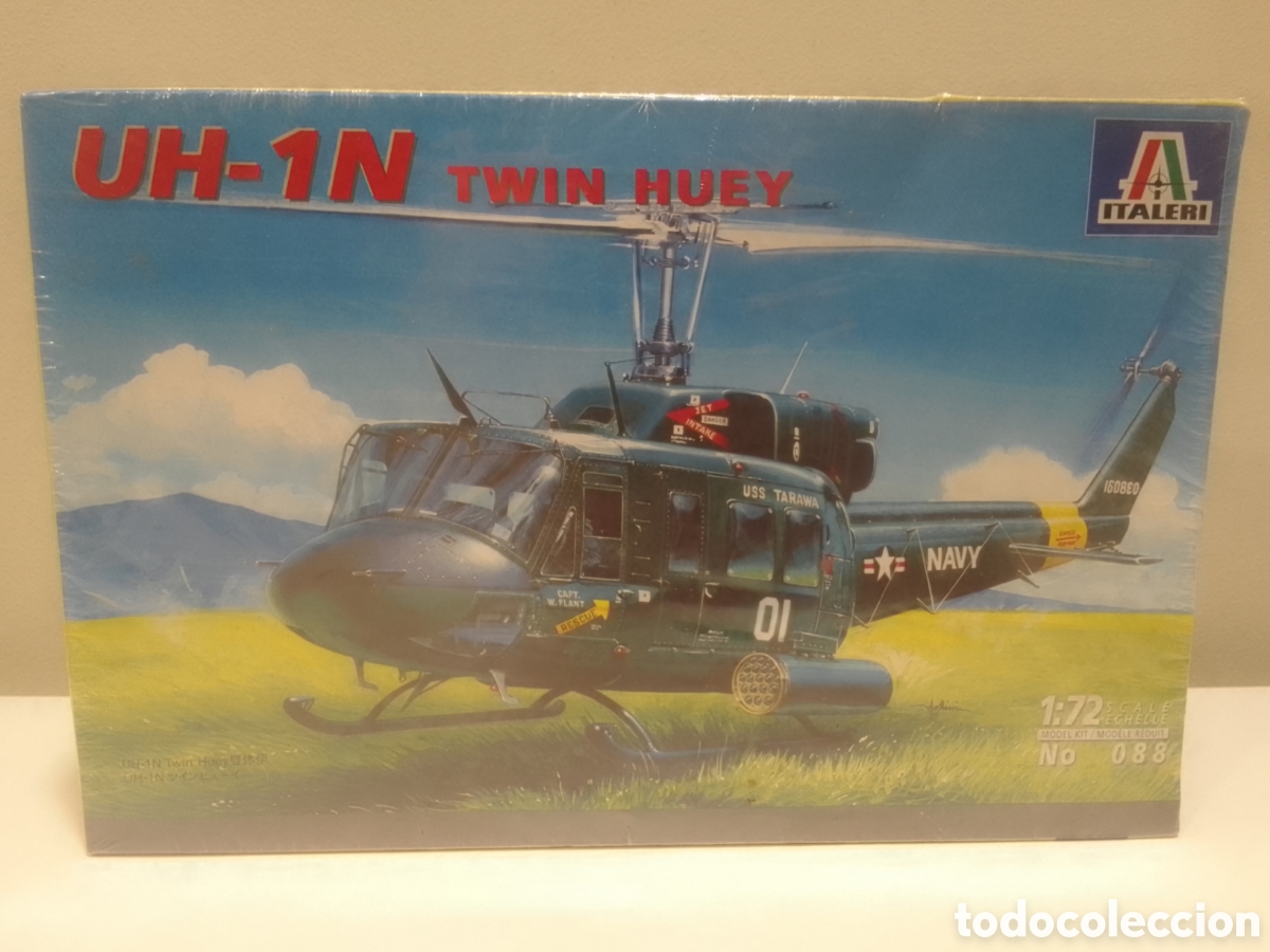 Maquetas: Maqueta helic&oacute;ptero UH - 1 N TWIN HUEY.