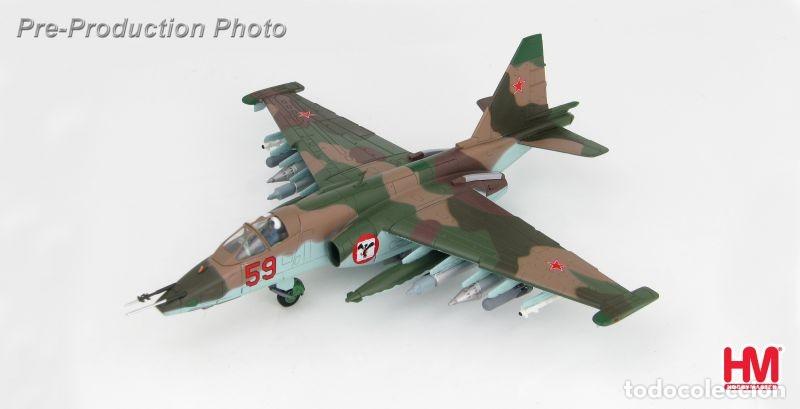 Maquetas: Hobby Master 1:72 HA6103 Sukhoi Su-25SM Frogfoot Fuerza A&eacute;rea Sovi&eacute;tica 378 OShAP VVS Red 59, Bagram