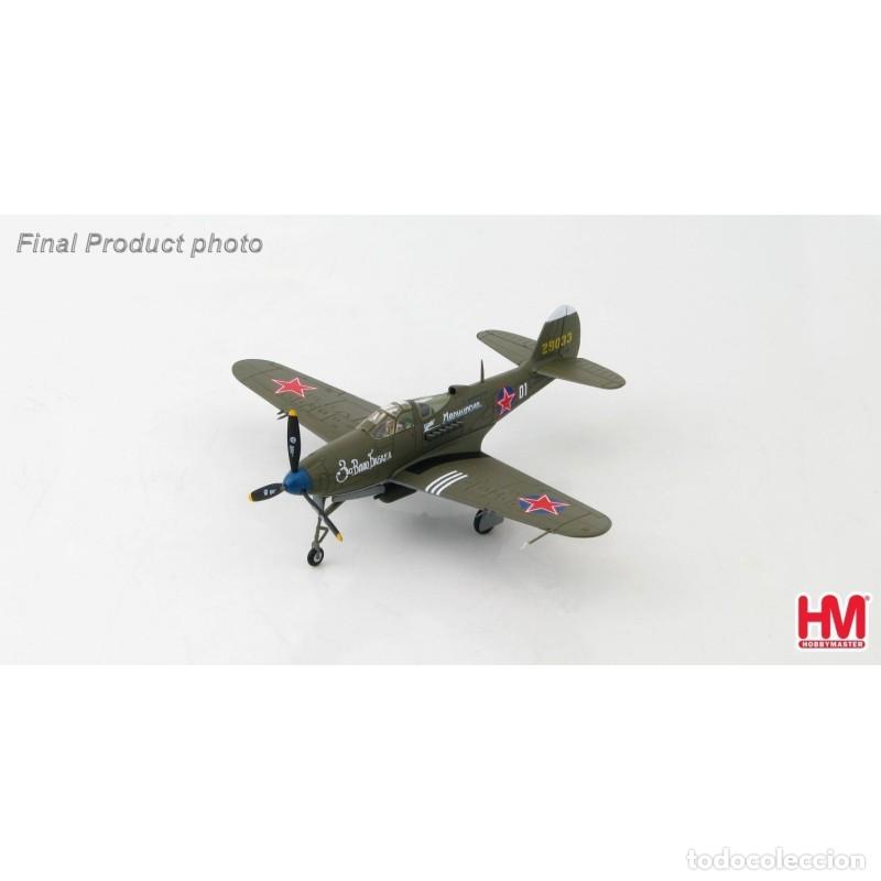 Maquetas: Hobby Master 1:72 HA6103 HA1714 Bell P-39N Airacobra Fuerza A&eacute;rea Sovi&eacute;tica 100 GIAP, White 01, 1945