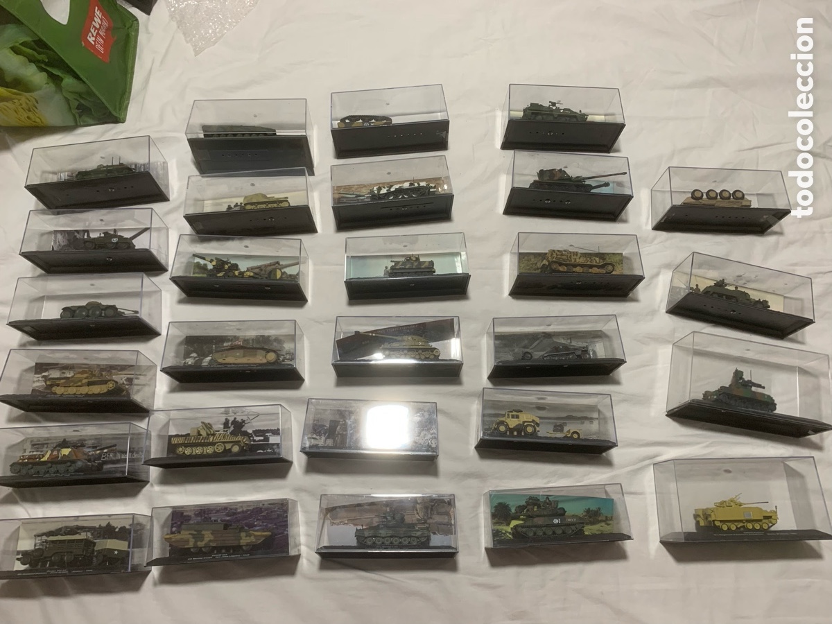 Maquetas: Lote 28 tanques guerra