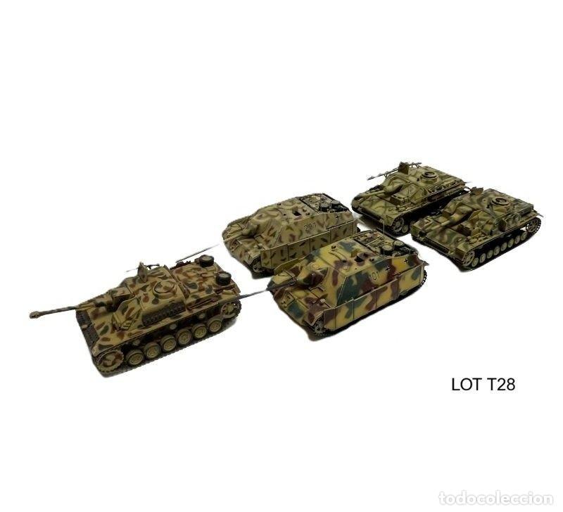 Maquetas: LOT T28 SET 5 TANQUES 2&ordf; GUERRA MUNDIAL 1:72 Dragon Armor. 3 Sturmgesch&uuml;tz IV, 3 Jagdpanzer IV L/70