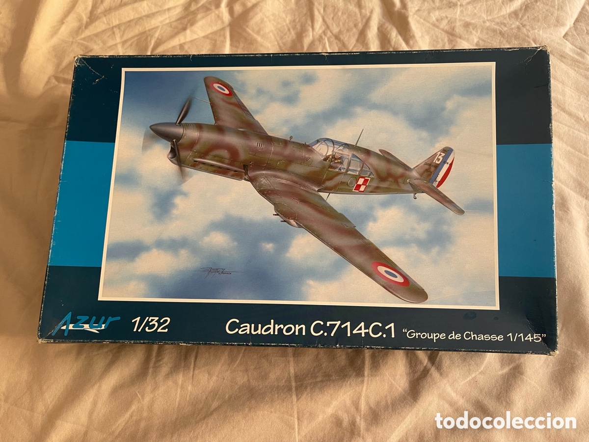 Maquetas: CAUDRON C.714 C.1 1:32 AZUR A.061 maqueta avi&oacute;n