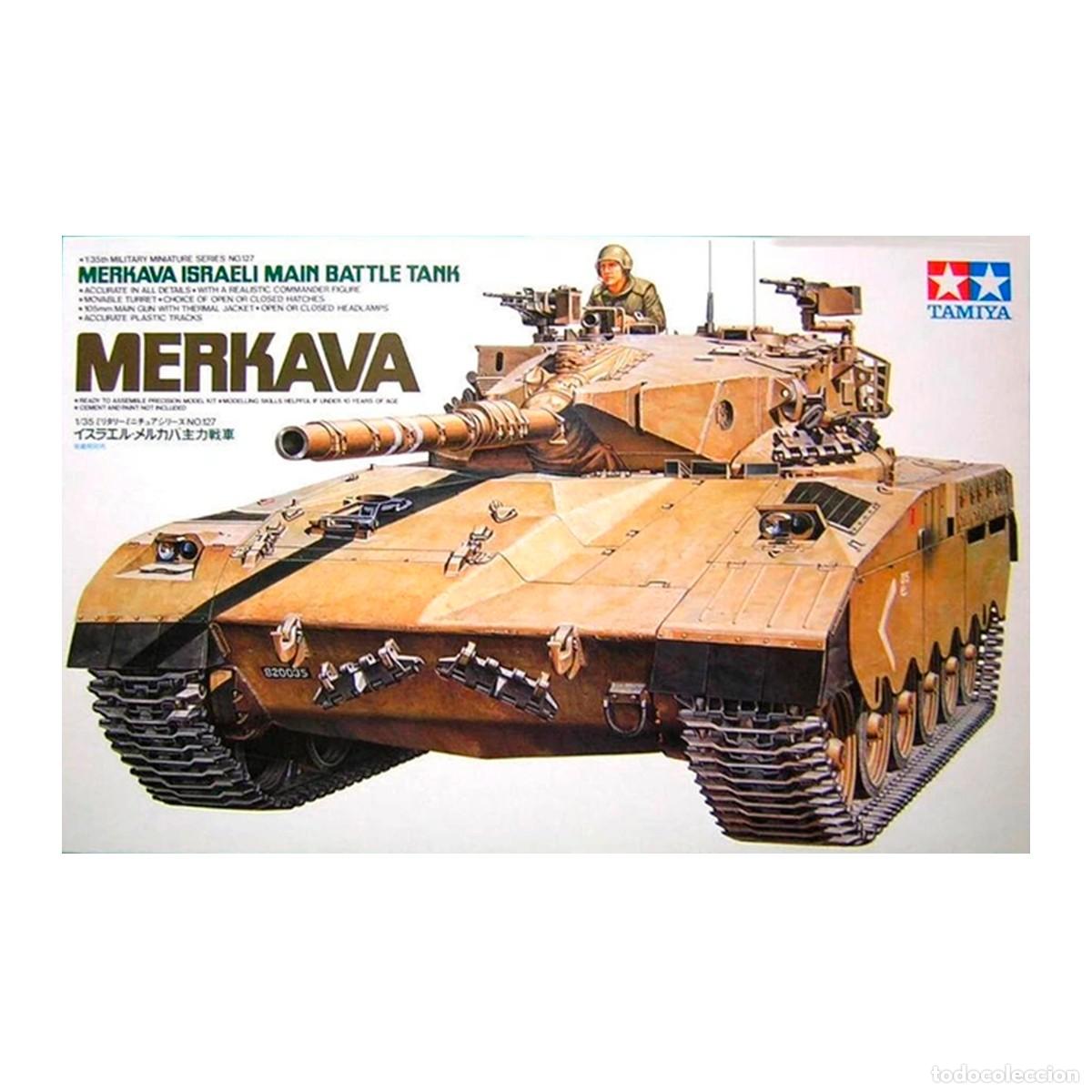 Maquetas: Maqueta Tanque Escala 1/35 Israel Merkava MBT Marca Tamiya