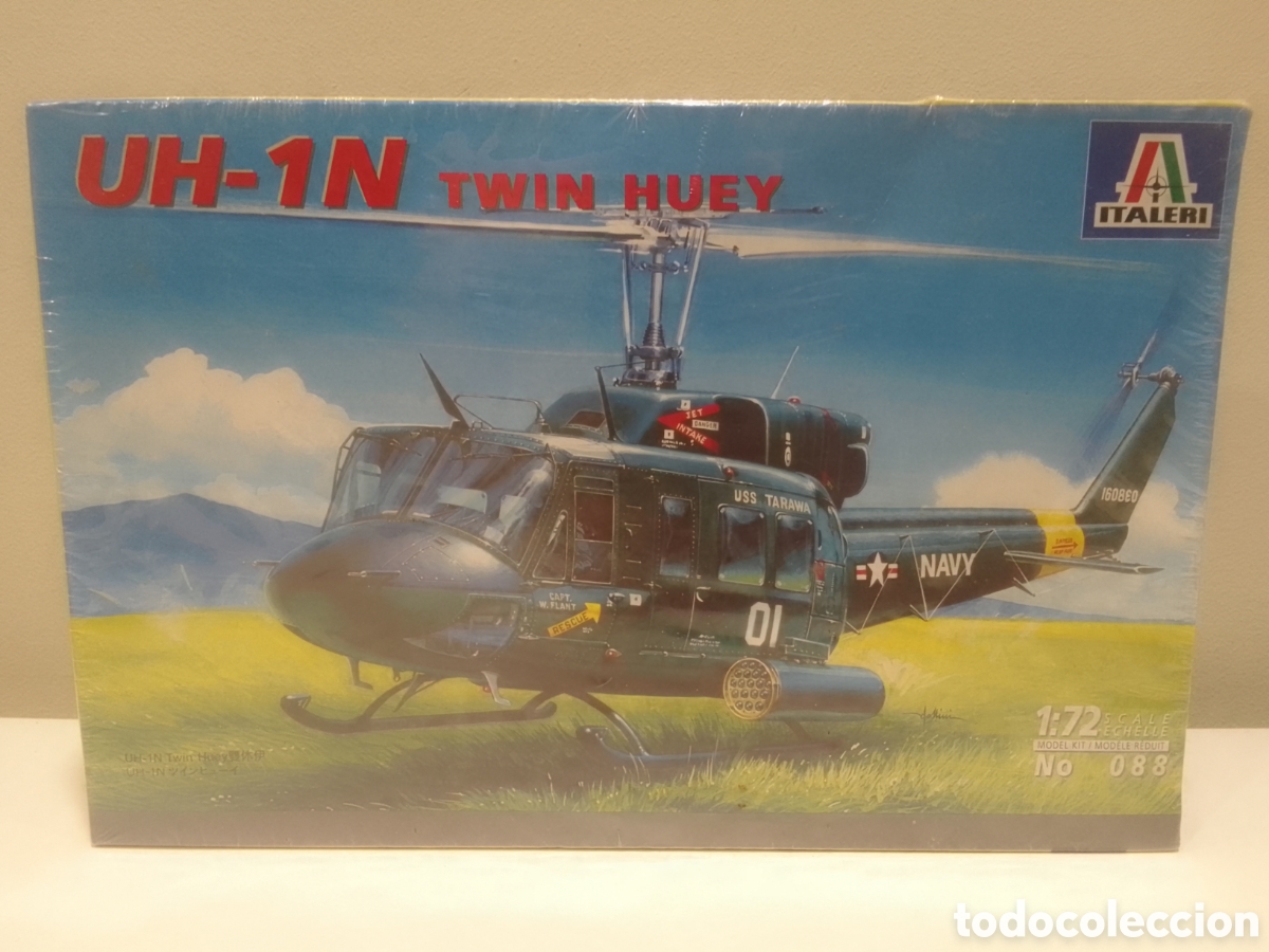Maquetas: Maqueta helic&oacute;ptero UH - 1 N TWIN HUEY.