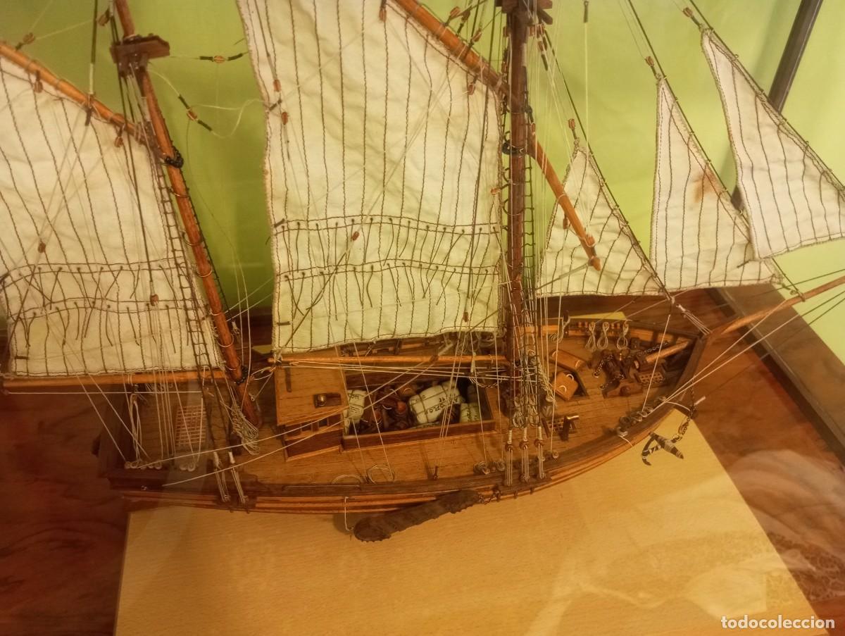 Maquetas: Preciosa maqueta de barco artesanal - Foto 4