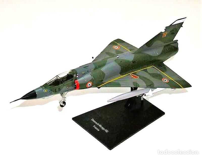 Maquetas: ALTAYA REACTORES DE COMBATE 1:72 DASSAULT MIRAGE IIIE ARME&Eacute; DE L'AIR EC 1/30 ALSACE Base A&eacute;rea Dijon